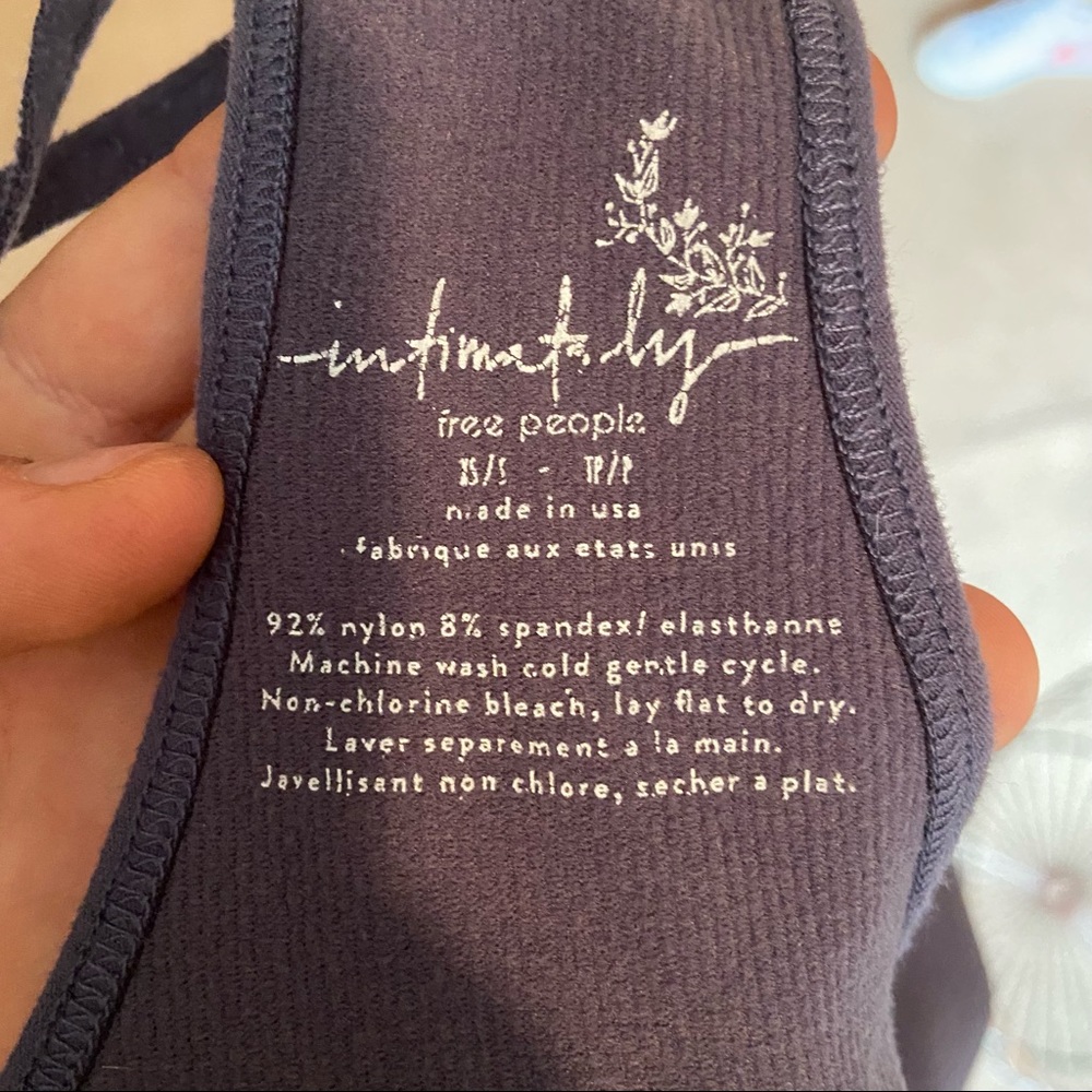 Free people intimately familiar bodysuit